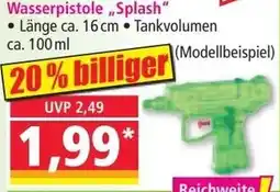 Norma Wasserpistole Splash Angebot