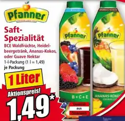 Norma Saft- Spezialität Angebot