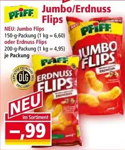 Norma Jumbo/Erdnuss Flips Angebot