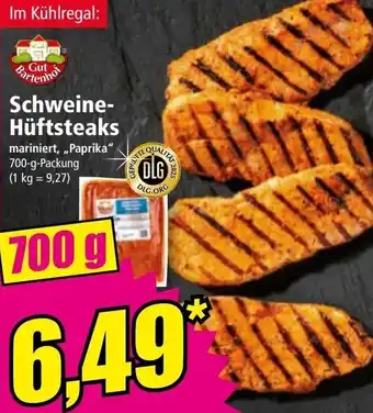 Norma Schweine- Hüftsteaks Angebot