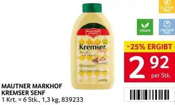 Transgourmet Kremser senf Angebot