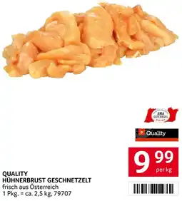 Transgourmet Hühnerbrust geschnetzelt Angebot