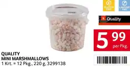 Transgourmet Mini Marshmallows Angebot