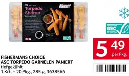 Transgourmet Asc torpedo garnelen paniert Angebot