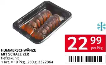 Transgourmet Hummerschwänze mit schale Angebot