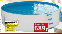 Bauhaus Malibu Stahlwand-Pool Premium Angebot