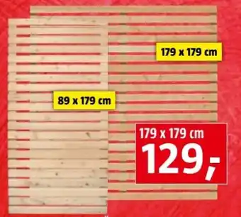 Bauhaus Sichtschutzelement Rhombus Angebot