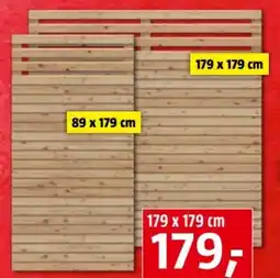 Bauhaus Sichtschutzzaun Rhombus New 89 Angebot