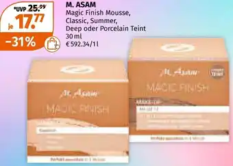 Müller Magic Finish Mousse, Classic, Summer, Deep oder Porcelain Teint Angebot