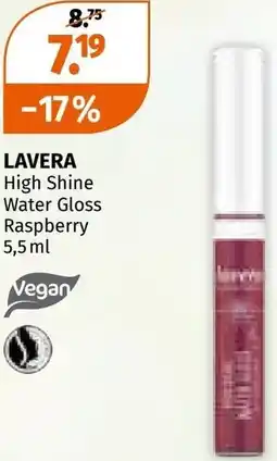 Müller High Shine Water Gloss Raspberry Angebot