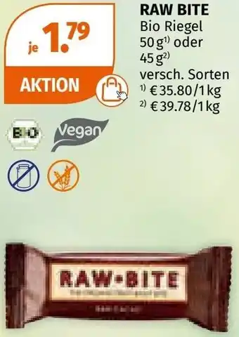 Müller Bio-Riegel Angebot