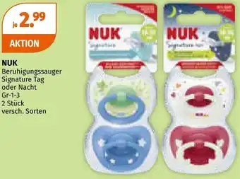 Müller Beruhigungssauger Signature Tag oder Nacht Angebot