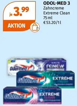 Müller Zahncreme Extreme Clean Angebot