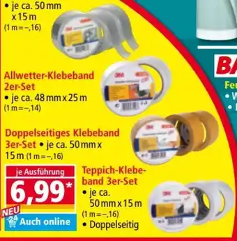 Norma 3M Klebebänder Angebot