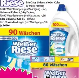 Norma Weißer Riese Waschmittel Angebot