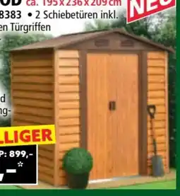 Norma Green Yard Metallgerätehaus Sherwood Angebot