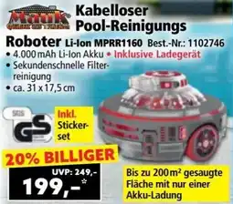 Norma Kabelloser Pool-Reinigungs Angebot