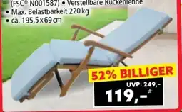 Norma Chillroi Ergonomische Sonnenliege Angebot
