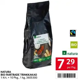 Transgourmet Bio fairtrade trinkkakao Angebot