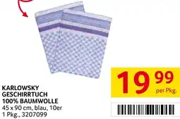 Transgourmet Karlowsky geschirrtuch Angebot