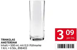 Transgourmet Trinkglas amsterdam Angebot