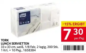Transgourmet Lunch servietten Angebot