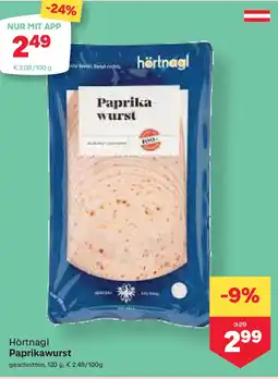 MPreis Paprikawurst Angebot