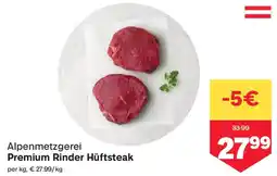 MPreis Premium Rinder Hüftsteak Angebot