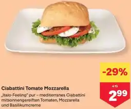 MPreis Tomate Mozzarella Angebot