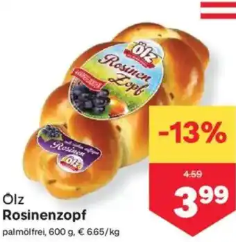 MPreis Rosinenzopf Angebot