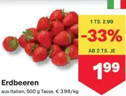 MPreis Erdbeeren Angebot