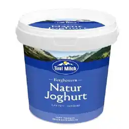 MPreis Tirol Milch Bergbauern Naturjoghurt MPREIS Angebot