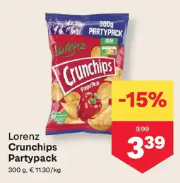 MPreis Lorenz Crunchips Partypack Angebot