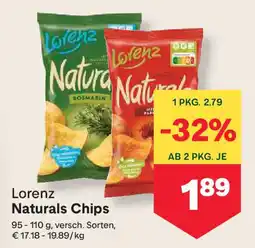 MPreis Lorenz Naturals Chips Angebot