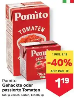 MPreis Gehackte oder passierte Tomaten Angebot