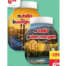 MPreis Nutella versch. Sorten MPREIS Angebot