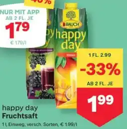 MPreis Happy day Fruchtsaft Angebot