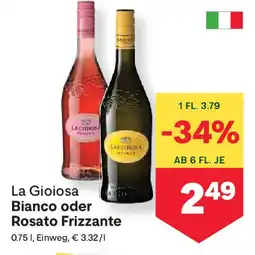 MPreis Bianco oder rosato frizzante Angebot