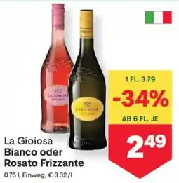 MPreis Bianco oder rosato frizzante Angebot