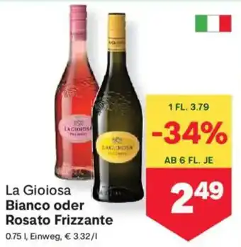 MPreis Bianco oder rosato frizzante Angebot