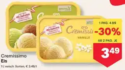 MPreis Cremissimo Eis Angebot