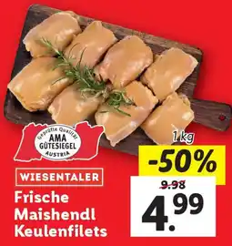 Lidl Frische Maishendl Keulenfilets Angebot