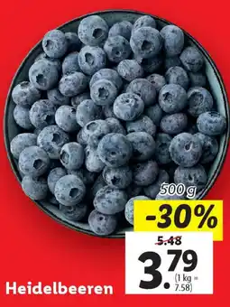 Lidl Heidelbeeren Angebot