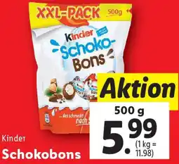 Lidl Schokobons Angebot