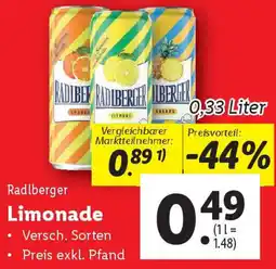 Lidl Limonade Angebot