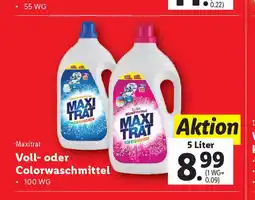 Lidl Voll- oder Colorwaschmittel Angebot