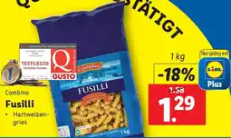 Lidl Fusilli Angebot