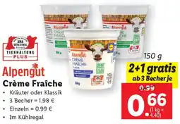 Lidl Crème Fraîche Angebot