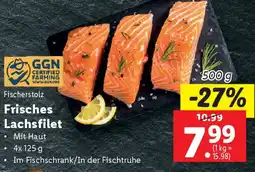 Lidl Frisches Lachsfilet Angebot