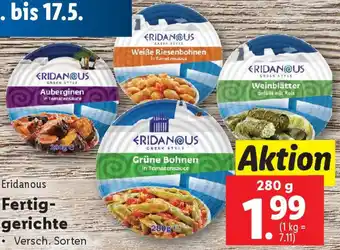 Lidl Fertig- gerichte Angebot